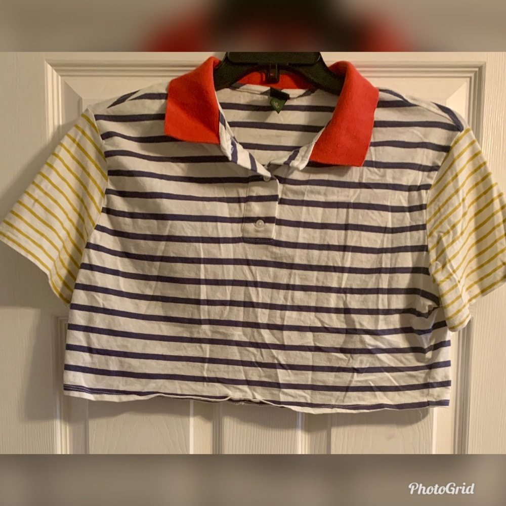 Wild fable crop top polo